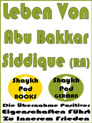 cover image of Leben Von Abu Bakkar Siddique (RA)